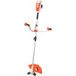 Ruris Débroussailleuse Sans Fil Voltx 4264e 60v Brushless - Guidon Vélo Réglable - Coupe 420 Mm Fil Et 350 Mm Lame - 6000 Tr/min - Sans Batterie Et Chargeur