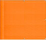 vidaXL Balkonscherm Oranje 90x1000 cm 100% Polyester Oxford