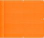 vidaXL Balkonscherm Oranje 90x1000 cm 100% Polyester Oxford