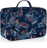Non-branded Sac isotherme - Étanche - Avec impression Joystick Videogame - Pour enfants, garçons, école et pique-nique - Petit