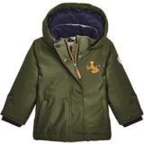 first instinct by killtec Kind Functioneel jack/outdoorjack met capuchon FIOW 38 MNS JCKT, moos, 110/116, 42123-000