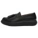 FitFlop IQ-Comff mocassins en cuir avec pompons NOIR - Taille 37