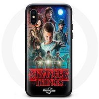 Maniacase Etui voor iPhone XS Max Stranger Things Seizoen 2 OST