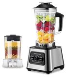 StarTech Krachtige staande blender - 700W keukenapparaat - 2,5 liter kan - Smoothie maker voor ijs, noten en fruit - Automatische pulpafvoer - EU-stekker