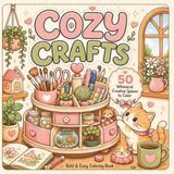 Cozy Crafts Coloring Book for Adults
