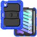 YEQIU Case Geschikt voor iPad Mini 6e generatie 8.3 inch 2021 met onzichtbare opvouwbare standaard, zware robuuste schokbestendige beschermhoes met potloodhouder