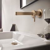 Hansgrohe Finoris - Inbouw wastafelkraan, geborsteld brons