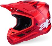Alpinestars S-M7 Core Rood Crosshelm - Helm