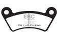 EBC Plaquettes de frein FA482R
