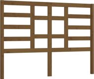 vidaXL Hoofdbord Massief Grenenhout Honingbruin 166x4x104 cm
