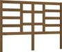 vidaXL Hoofdbord Massief Grenenhout Honingbruin 166x4x104 cm