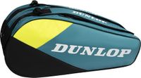 Dunlop SX Club 10 Racket Bag Teal/Black/Yellow
