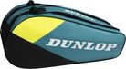 Dunlop SX Club 10 Racket Bag Teal/Black/Yellow