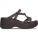 Crocs Brooklyn Knot Sky Sandal W, Vrouwen, Bruin, Sandalen, maat: 41/42