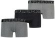 Superdry M3110475a Trunk Boxers 3 Pack Heren L Grijs Mix