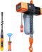 VEVOR Elektrische Kettingtakel 5000 Kg, 9,1 M Hefhoogte, Driefase, met 100 M Draadloze En 8,2 M Bekabelde Afstandsbediening