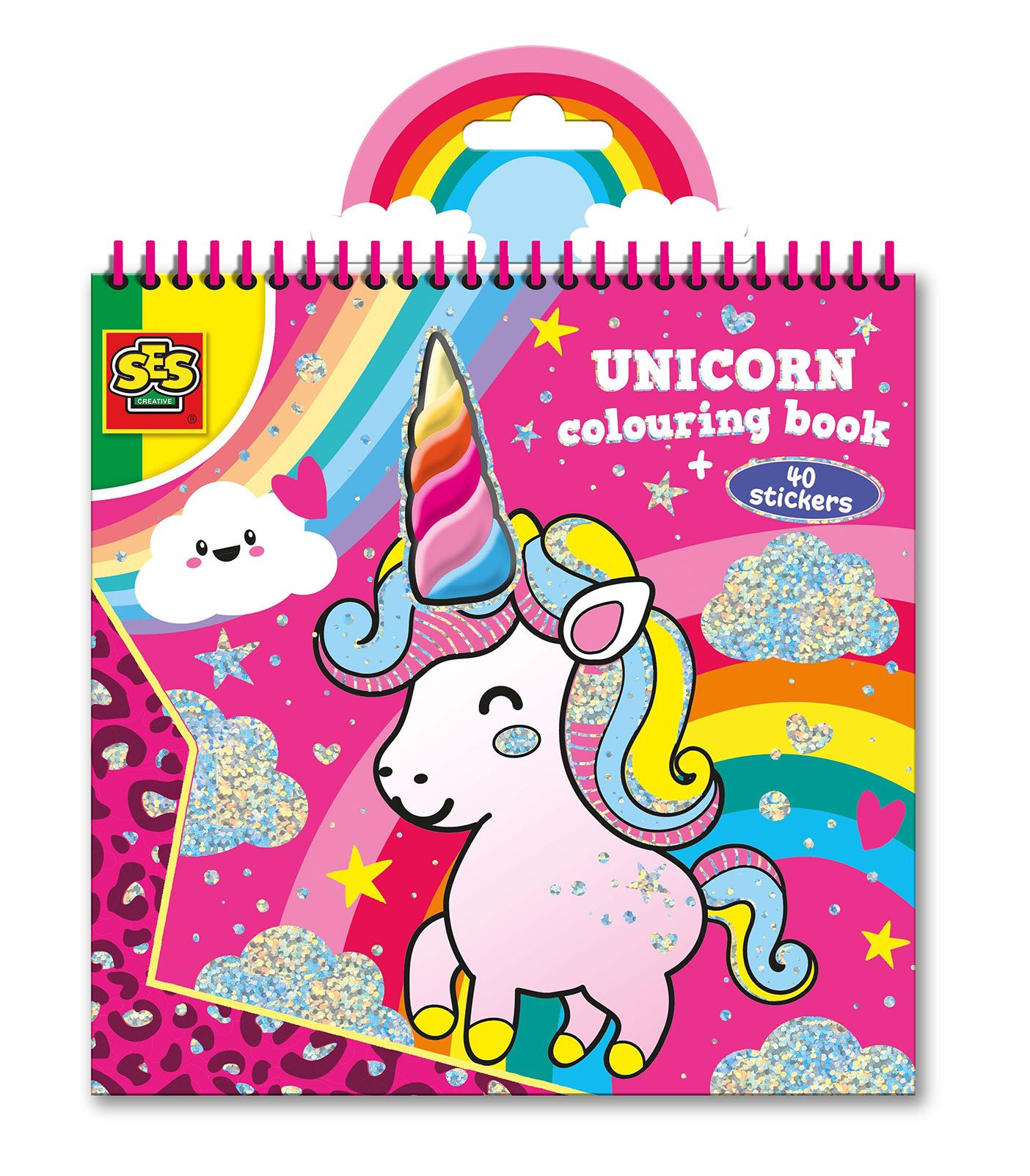 SES Creative Unicorn Kleurboek met 40 Stickers