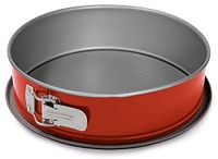 Guardini Rossana 2.0, 1 bodem 24 cm, te openen van staal met antiaanbaklaag, druppelvrije bodem, rood/grijs