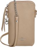 Charm London Stratford Sac téléphone - Taupe