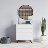 Merkloos Asir Dressoir - Wit - 70 x 86 x 40 cm