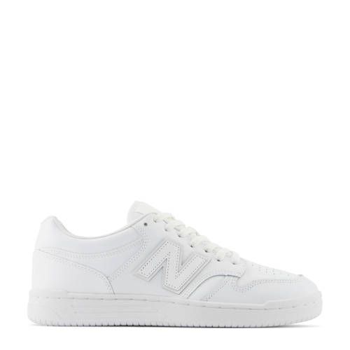 New Balance 480 Leather Sneakers - White