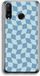 Case Company Huawei P30 Lite Case - Grid Blue - Soft Cover