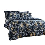 Paoletti Contemporary Nouvilla Dekbedovertrek & Kussensloop Set, Multi, Eenpersoons