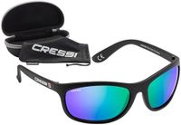 ROCKER CRESSI Rocker Sunglasses Black Mirrored Lens Green