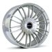 Borbet CW 3 sterling zilver 7,5x17 ET40 5.00x118 hub bore 71,10 mm - aluminium velgen