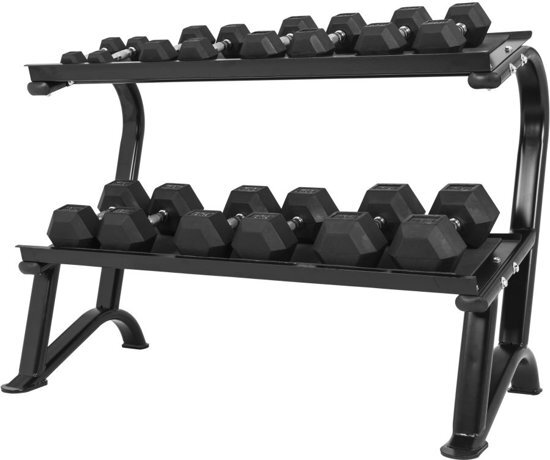 Gorilla Sports Hexagon Dumbellrack