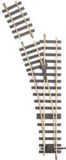 Piko G rails Wissel, Links 480 mm 22.5 ° 1243 mm 1 stuk(s)