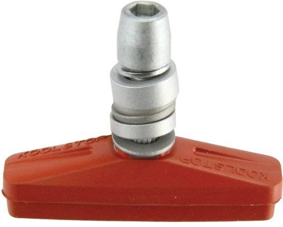 City Remschoenen Kool-stop V-brake 53 X 9 Mm Zalm 2 Stuks