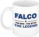 Bellatio Decorations naam cadeau mok - Falco - man myth legend - koffiemok - 300 ml - collega - vaderdag