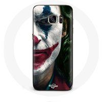 Maniacase Hoesje voor Samsung Galaxy S7 Edge Joker half gezicht