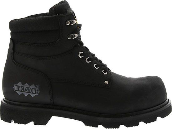 Blackstone 7" SAFETY ANKLE BOOT - 0520 Black - Veiligheidsschoen (S3) - Maat: 44