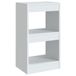 VidaXL Boekenkast/kamerscherm 40x30x72 cm wit