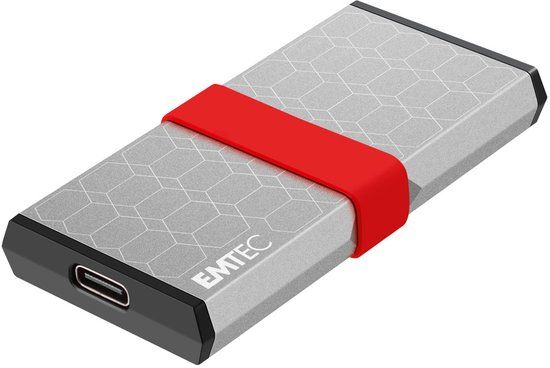 Emtec X205 Mini 1 TB USB Type-C USB 3.2 Gen 2x2 Zilver