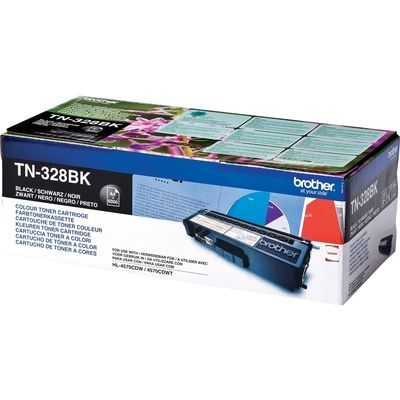 Brother TN-328BK Toner Cartridge - Black