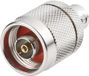 BKL Electronic 0419630 N-adapter N-reverse-stekker - BNC-bus 1 stuk(s)