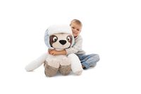 NICI 62435 Knuffelluiaard Izzy Icetumbler met muts, 70 cm, beige