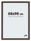 Your Decoration Cadre puzzle 68x98 cm Chêne Foncé