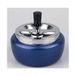 HA draaias "Multi" chroom/blauw metallic 13 cm, 260 g