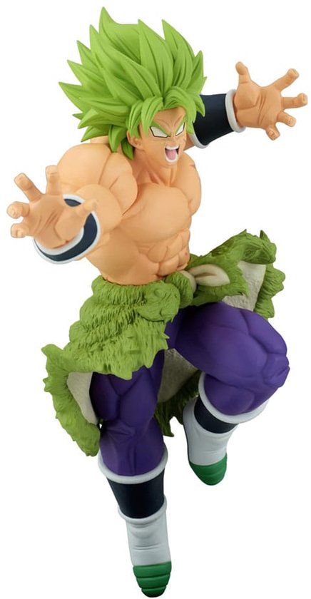 Banpresto Co., Ltd. Banpresto Dragon Ball Super - Match Makers - Super Saiyan Broly Standbeeld 19cm