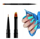 Staleks Expert NBE-01/07 Dubbelzijdig Gel Nail Art Penseel 7/11mm
