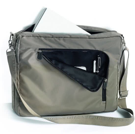 Tintamar U-turnbag laptoptas taupe/noir