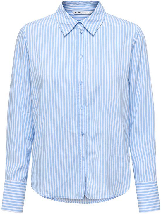 ONLY - ONLBERIT LIFE L/S SHIRT NOOS WVN - Dames - Blouses