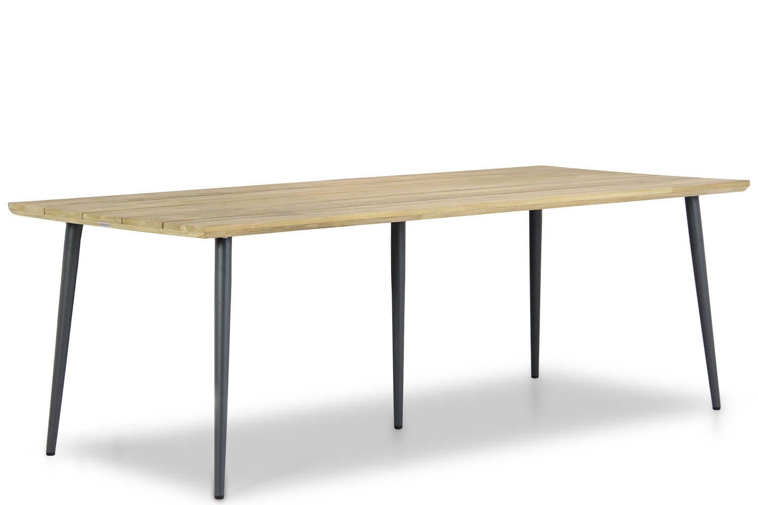 Santika Furniture Fasano/Montana 240 cm dining tuinset 7-delig