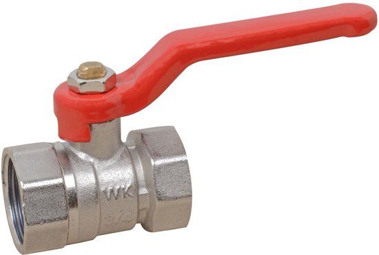 KIRCHHOFF Kogelkraan Geperst Messing 3/4"