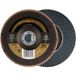 Rhodius 303617 LSZ F1 disque lamelle grain 80 inox, acier 10 pc.