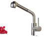 Merkloos Keuken Pull Kraan RVS met Warm en Koud Water